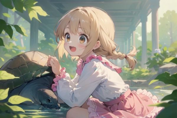 ゾウガメさんなんだって！