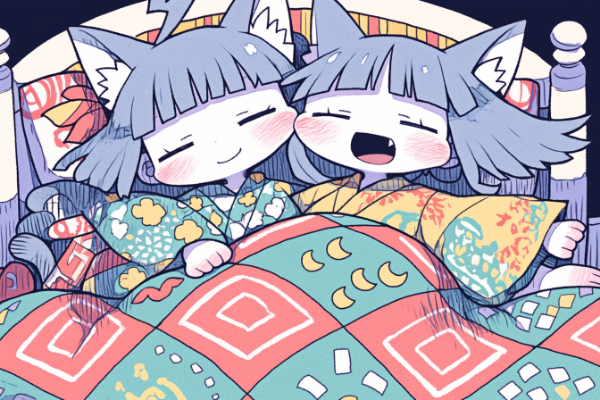 仲良くねんねしな💤