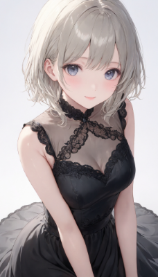 黒ドレス