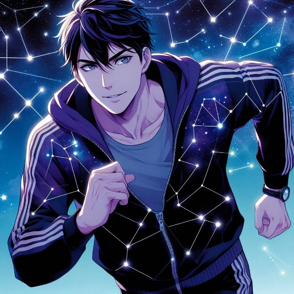 星座ジャージな、黒髪短髪男性★その1(14枚)