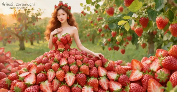 苺だらけのお姫様🍓
