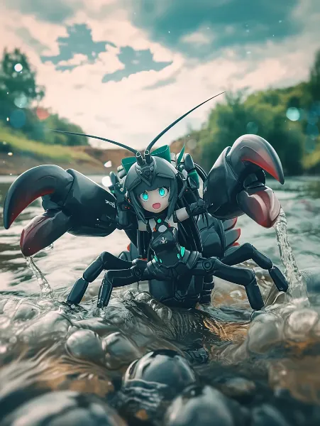 ザリガニロボット