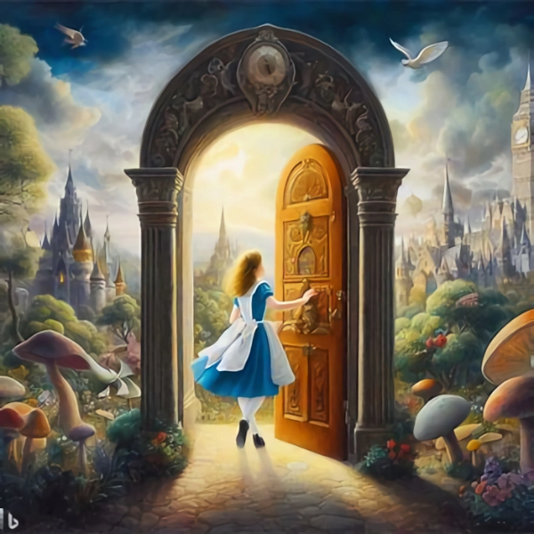 不思議の国のドア