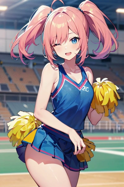 媚び売りの上手なチアリーダー