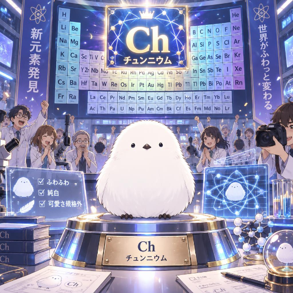 化学で解明！？白雀ちゃん