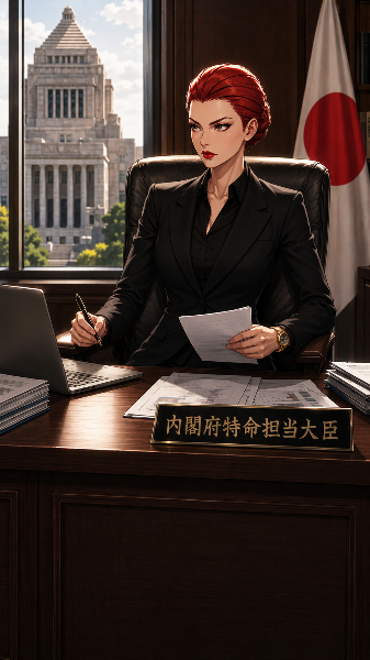 女性大臣の日（レッド姐さん）