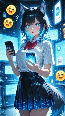 🐺 ネットミーム対決 〜ウル子、元ネタが分からない〜📱💥