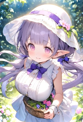 大きく成長したエルフちゃん