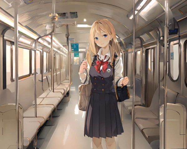 「同じ電車だったんだ」