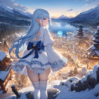 夕暮れの街