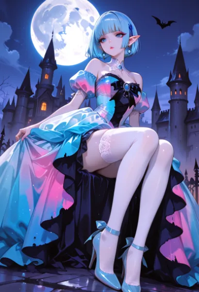 月下のエルフ姫、秘密の舞踏会