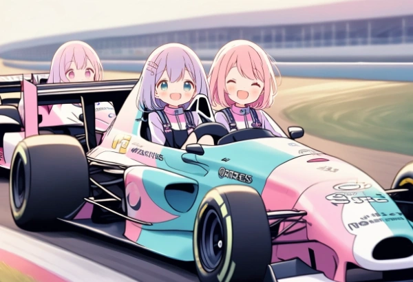 レーシング少女達