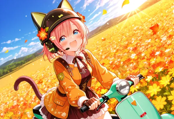 秋晴れツーリング