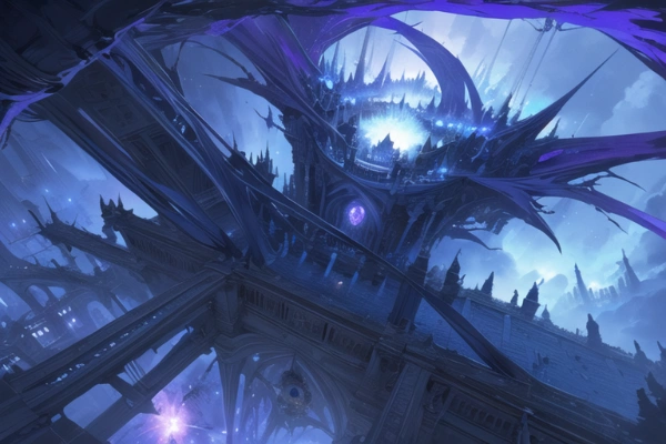 TRPG用背景素材　自爆系ラスボスの決戦ステージ