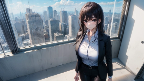 ガラスのオフィス