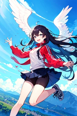 空飛ぶ天使