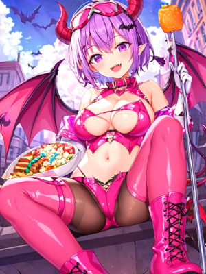 ピンクの小悪魔