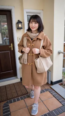 Ep33.図書館へ調べものに行きます。今日は家を出る時からドキドキ♥　コートの中いつもと違う企みしてますw