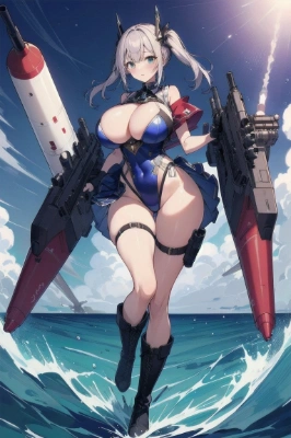 軍艦の少女化