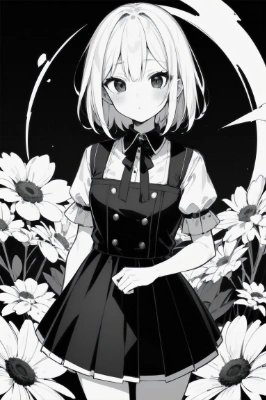 モノクロむすめ