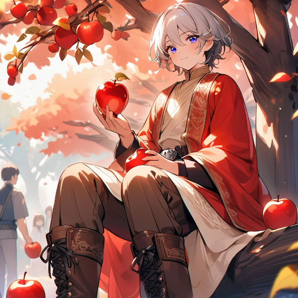 つやつやのリンゴなのだ！