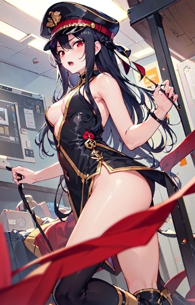 Black hair