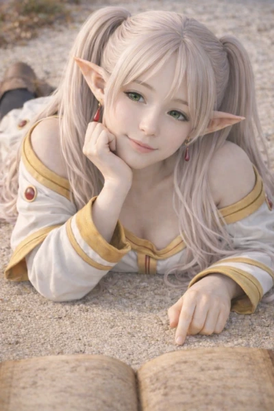 「年上のお姉さんだよ」(フリーレン)