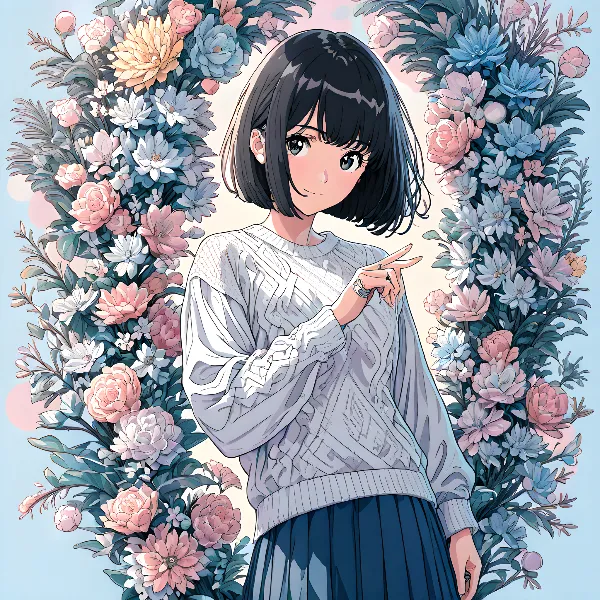 Band Ring × カジュアル清楚コーデ