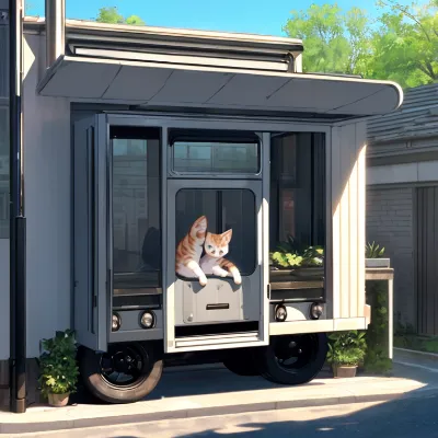 バス？電車？家？