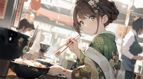 転生ちゃんただいま食事中