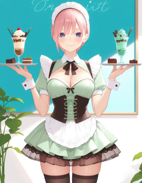 【五等分の花嫁】チョコミントメイド