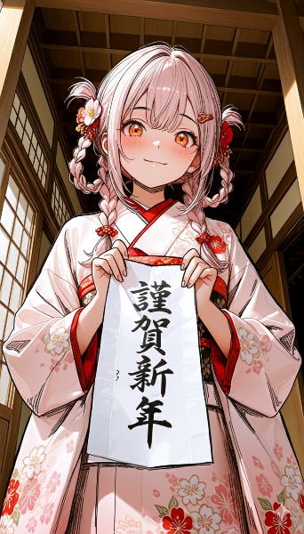 神社で引いた幸運のおみくじ