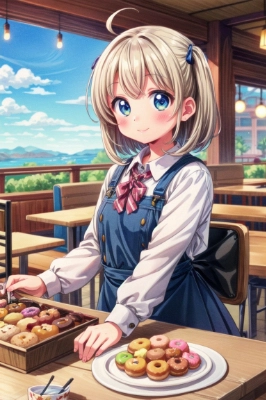 ドーナツいただきます〜