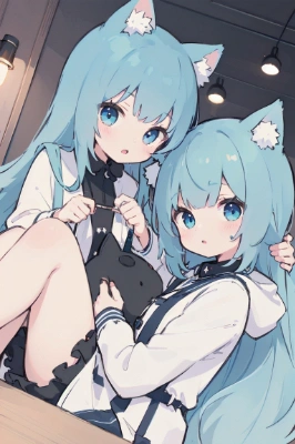 2人の女の子