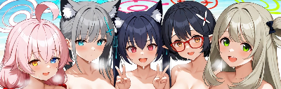 ア◯ドス高等学校/浜辺のグループフォト