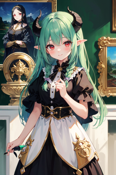 魔王さんと絵画