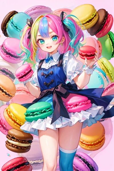 マカロンとうちの子♥（15枚）