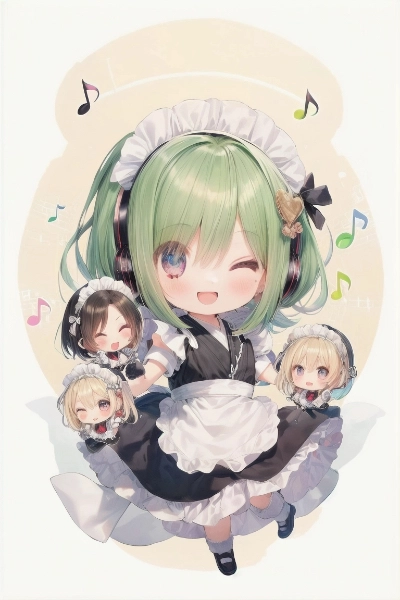 音楽とメイドちゃん⑥