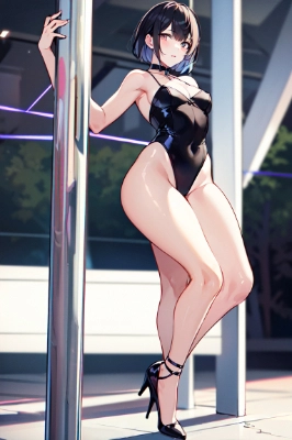 ハイレグ美女