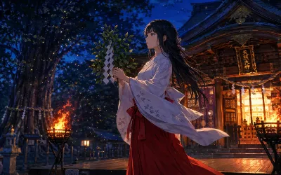 玉串 ―神へ捧ぐ緑―