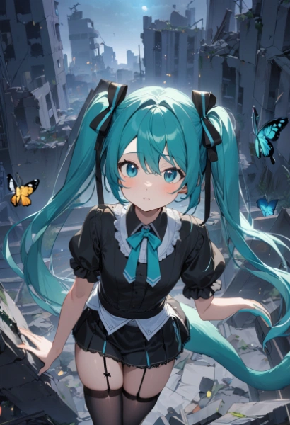 虚ろな世界　彷徨う少女