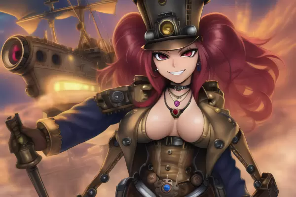 スチパン女船長