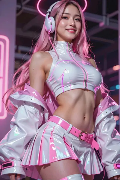 イベントを頑張るお姉さん