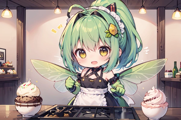 クリーム丼 byちびマンティスちゃんの得意料理