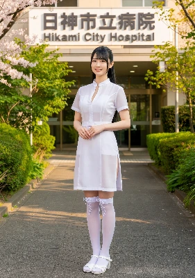 健康診断勧奨ポスターのモデルを務める香さま