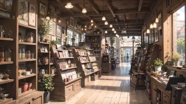 アンティークショップ