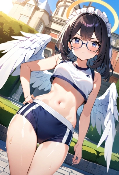 スリムな地味子さんも