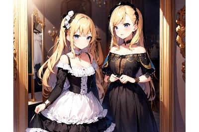 フリルが似合う