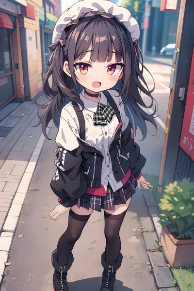 ロリータパンクな少女