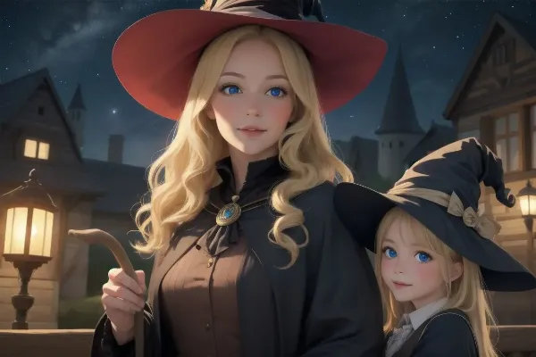 魔女の親子